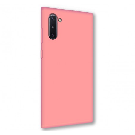 Funda Silicona Líquida Ultra Suave para Samsung Galaxy Note10 color Rosa