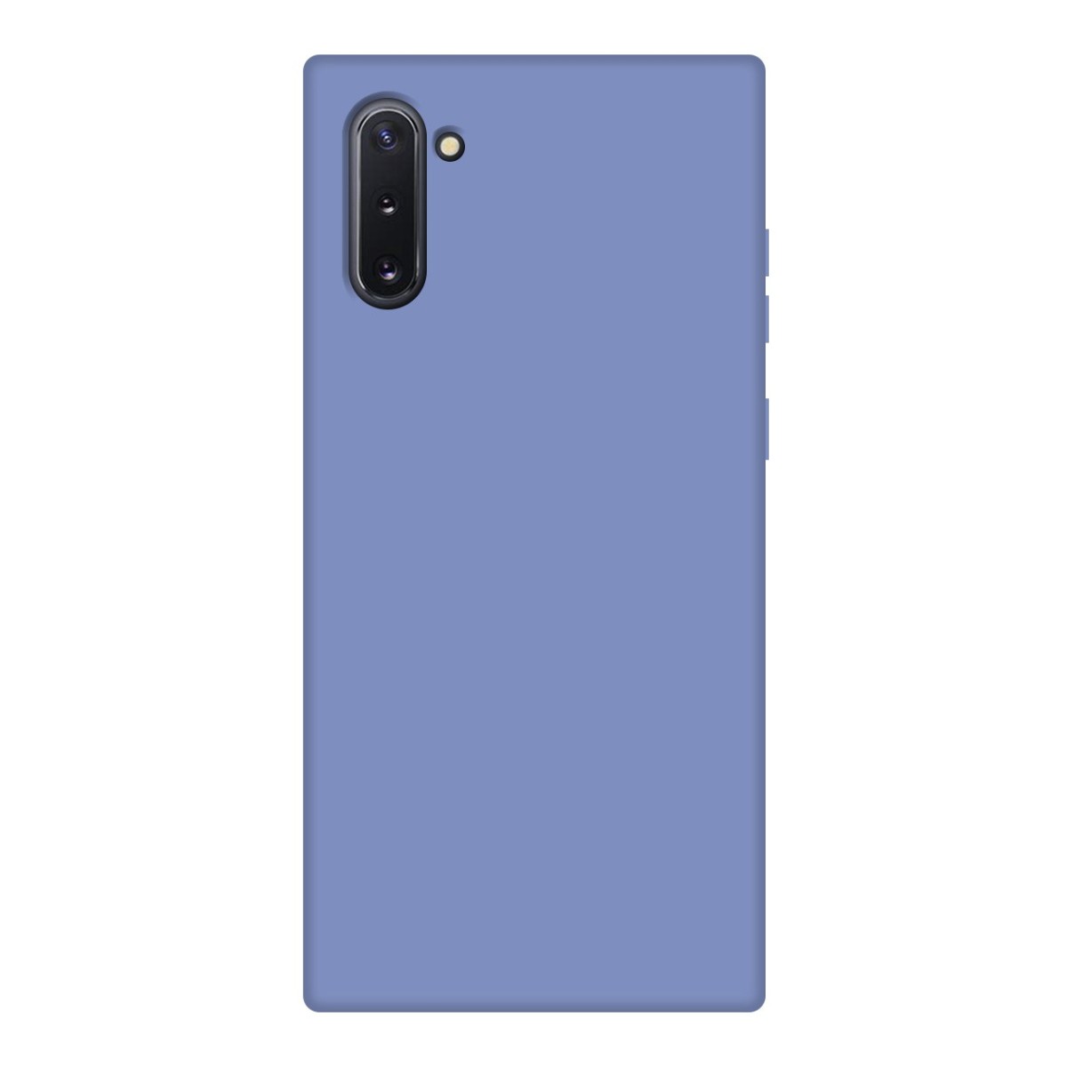 Funda Silicona Líquida Ultra Suave para Samsung Galaxy Note10 color Azul Celeste