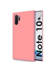 Funda Silicona Líquida Ultra Suave para Samsung Galaxy Note10+ color Rosa