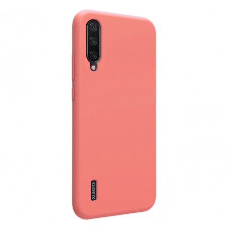 Funda Silicona Líquida Ultra Suave para Xiaomi Mi A3 color Rosa