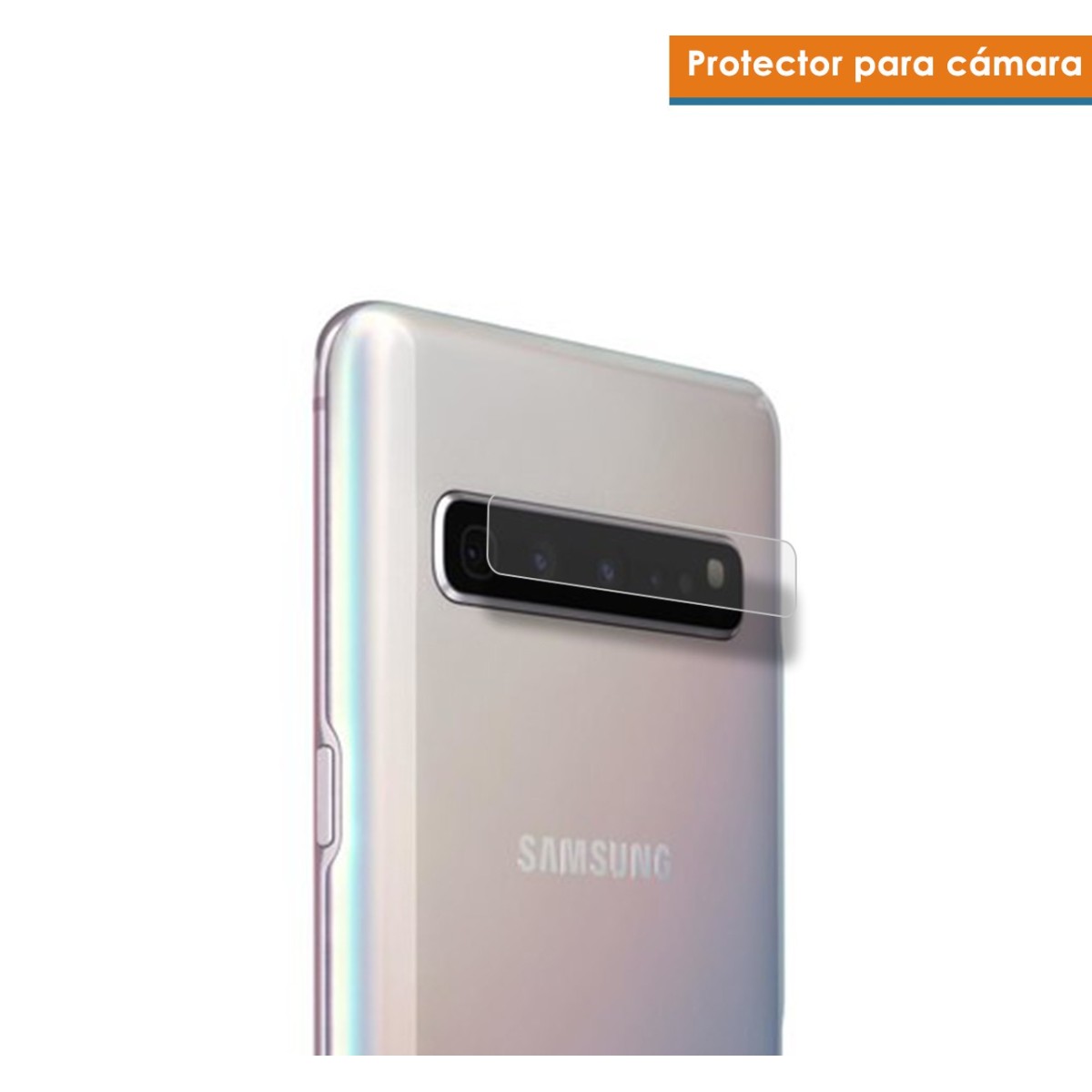 Protector Cristal Templado Cámara Trasera para Samsung Galaxy S10 5G Vidrio