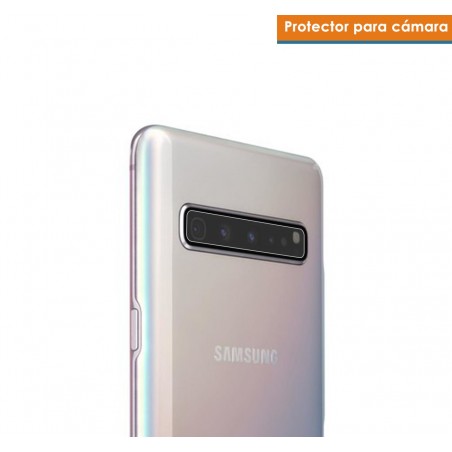 Protector Cristal Templado Cámara Trasera para Samsung Galaxy S10 5G Vidrio