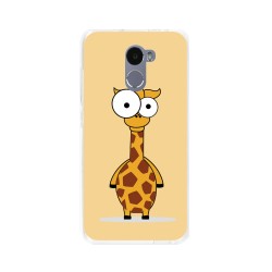 Funda Gel Tpu para Xiaomi Redmi 4 Diseño Jirafa Dibujos