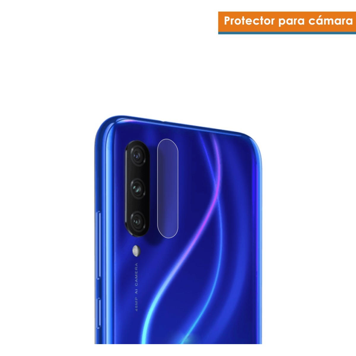 Protector Cristal Templado Cámara Trasera para Xiaomi Mi A3 Vidrio