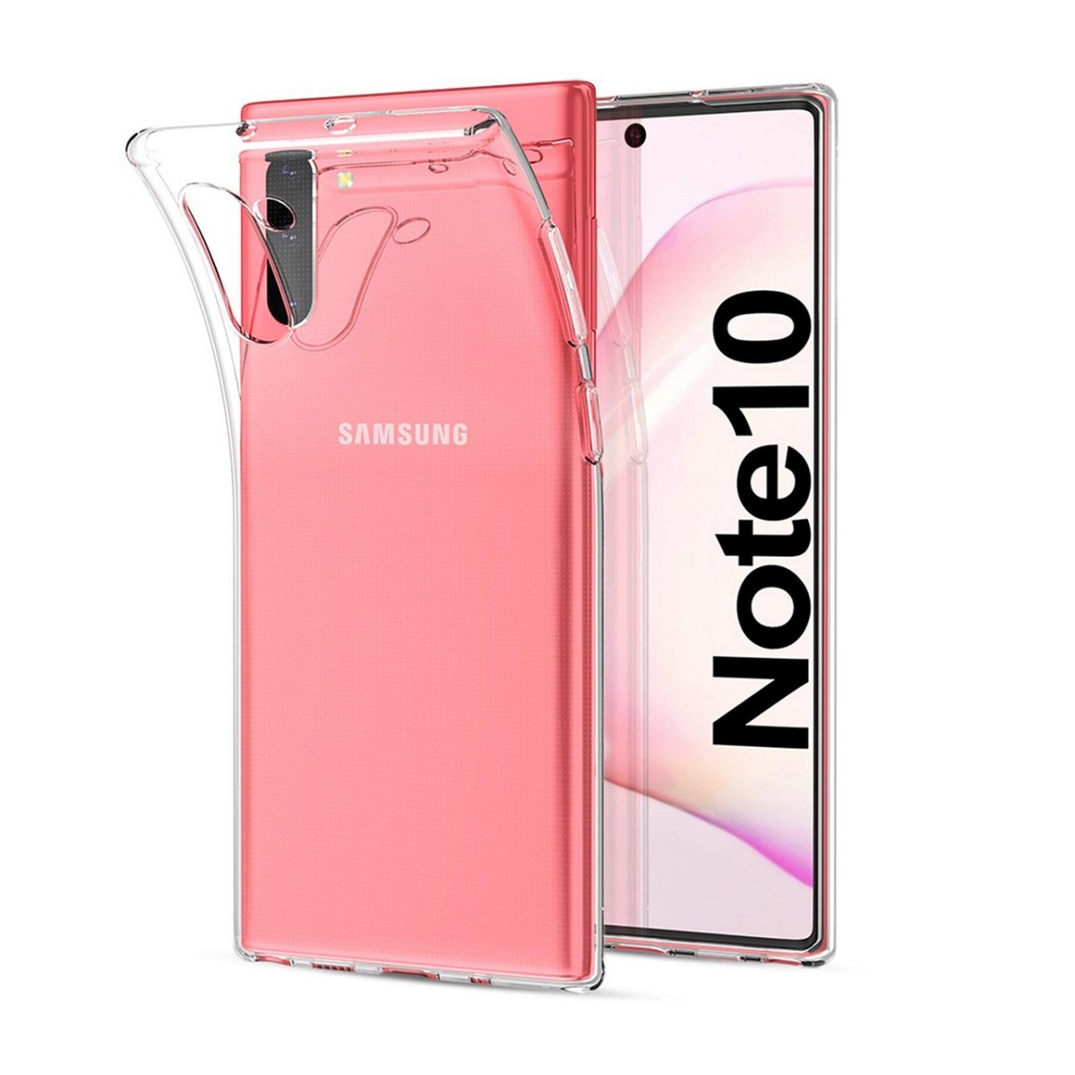 Funda Gel Tpu Fina Ultra-Thin 0,5mm Transparente para Samsung Galaxy Note10