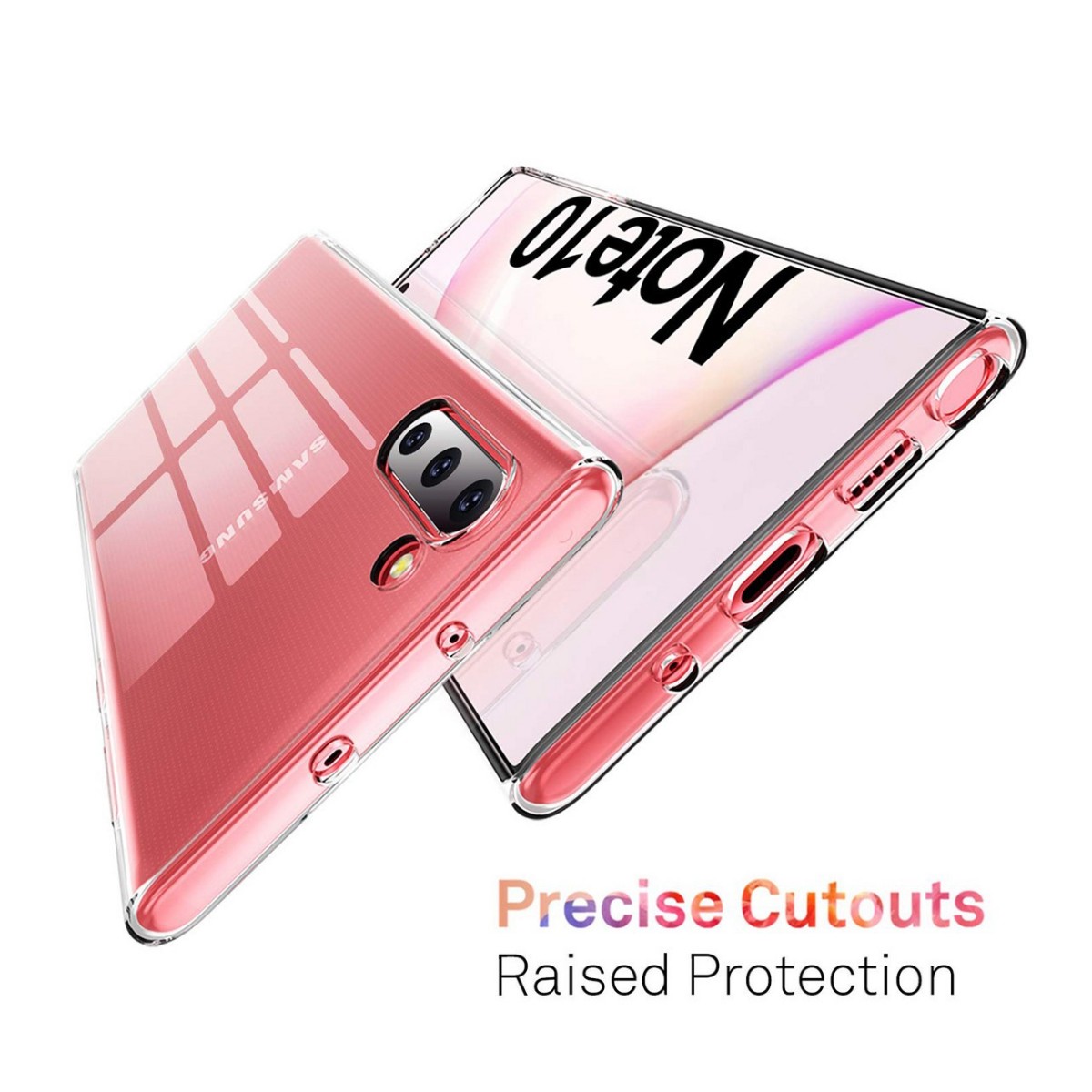 Funda Gel Tpu Fina Ultra-Thin 0,5mm Transparente para Samsung Galaxy Note10