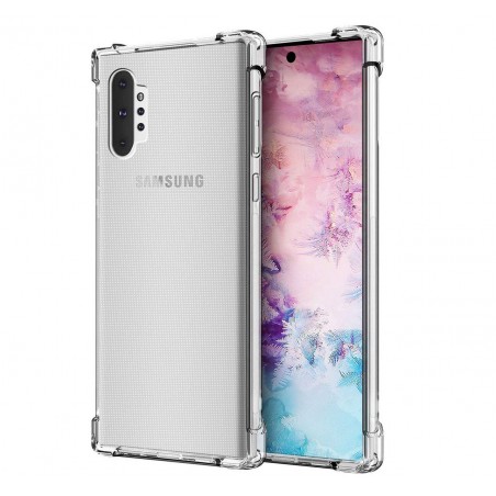 Funda Gel Tpu Anti-Shock Transparente para Samsung Galaxy Note10+