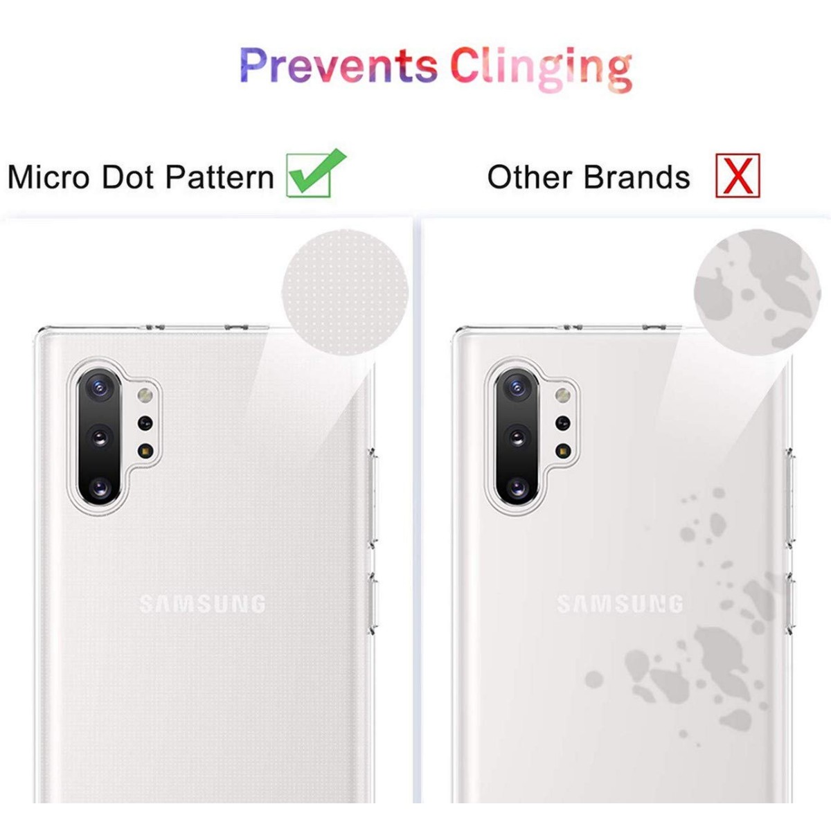 Funda Gel Tpu Fina Ultra-Thin 0,5mm Transparente para Samsung Galaxy Note10+