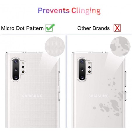 Funda Gel Tpu Fina Ultra-Thin 0,5mm Transparente para Samsung Galaxy Note10+