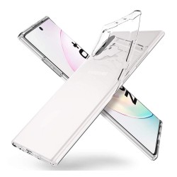 Funda Gel Tpu Fina Ultra-Thin 0,5mm Transparente para Samsung Galaxy Note10+ 2