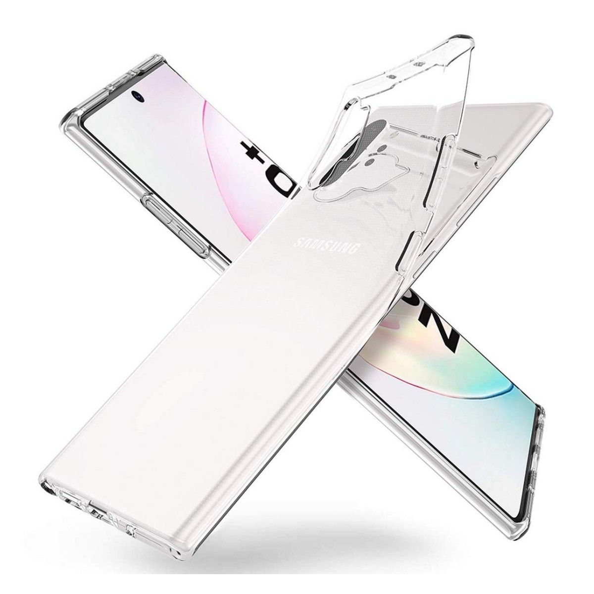 Funda Gel Tpu Fina Ultra-Thin 0,5mm Transparente para Samsung Galaxy Note10+