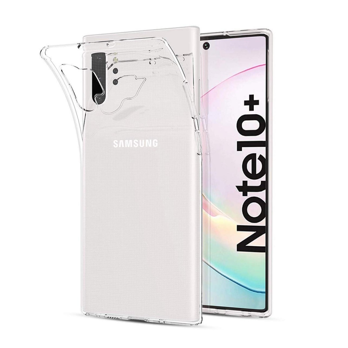 Funda Gel Tpu Fina Ultra-Thin 0,5mm Transparente para Samsung Galaxy Note10+