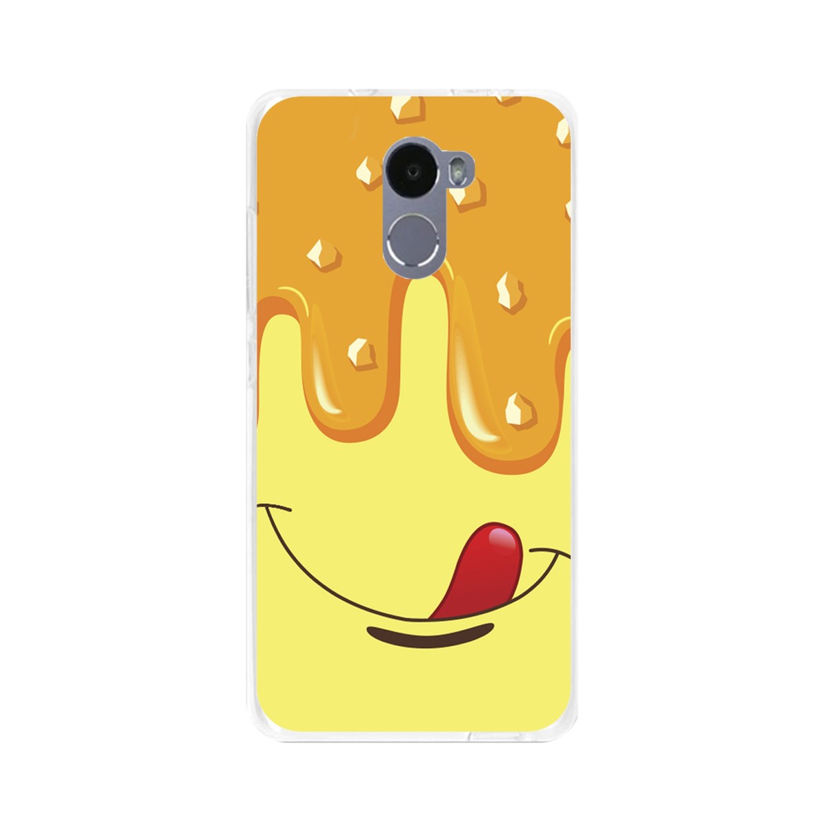 Funda Gel Tpu para Xiaomi Redmi 4 Diseño Helado Vainilla Dibujos