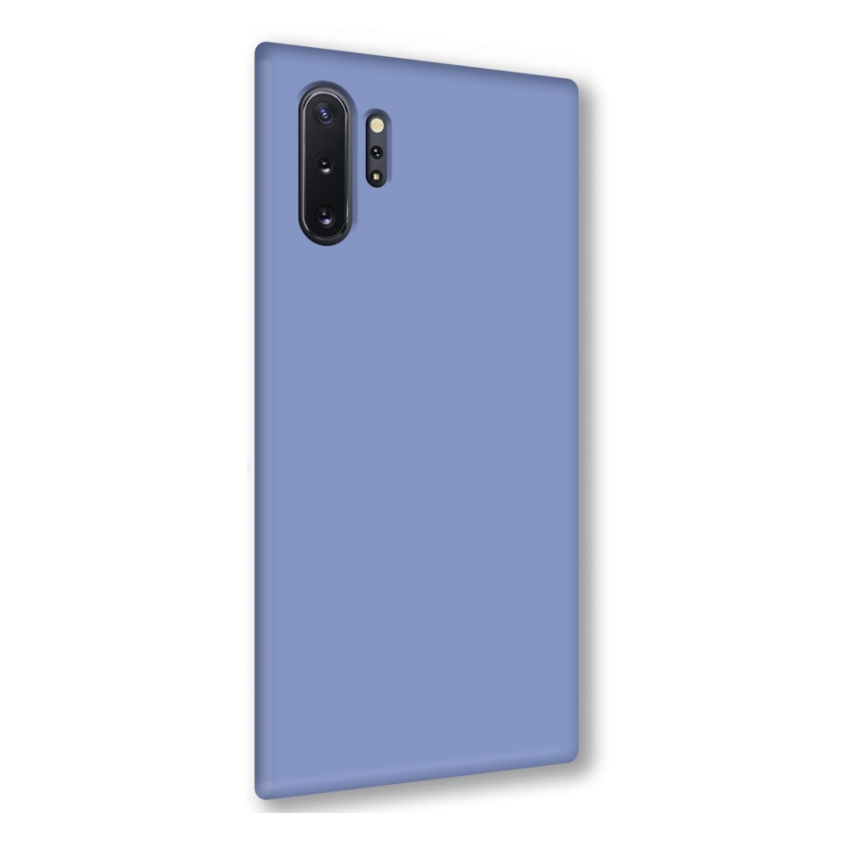 Funda Silicona Líquida Ultra Suave para Samsung Galaxy Note10+ color Azul Celeste