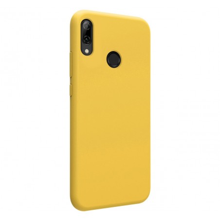 Funda Silicona Líquida Ultra Suave para Huawei P Smart 2019 / Honor 10 Lite color Amarilla