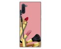 Funda Gel Tpu para Samsung Galaxy Note10 diseño Brochas Dibujos