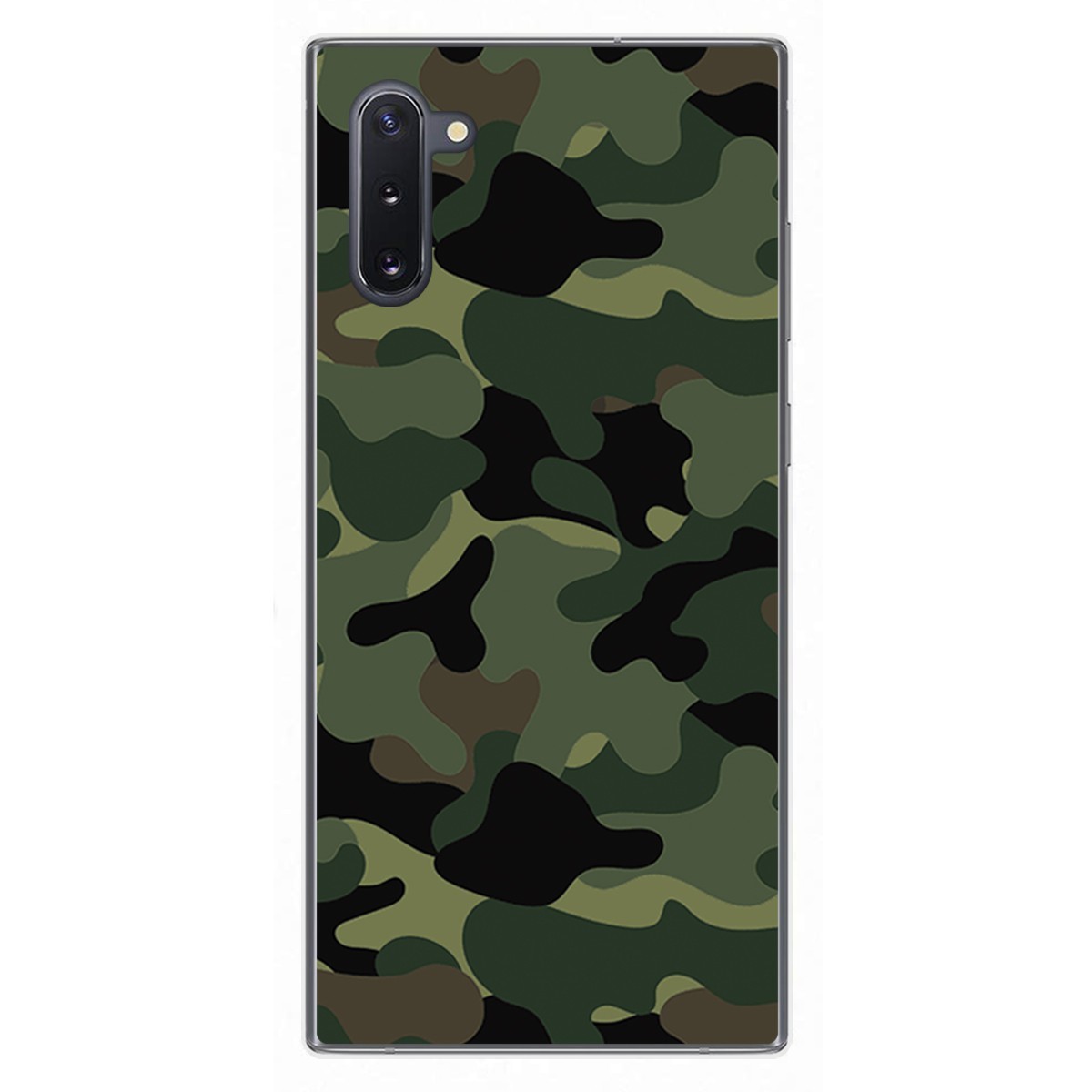 Funda Gel Tpu para Samsung Galaxy Note10 diseño Camuflaje Dibujos