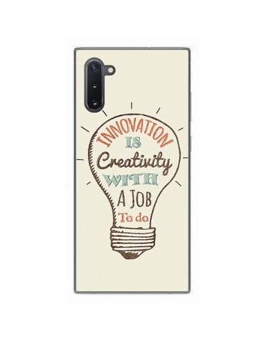 Funda Gel Tpu para Samsung Galaxy Note10 diseño Creativity Dibujos