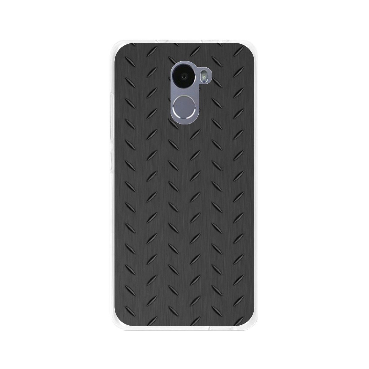 Funda Gel Tpu para Xiaomi Redmi 4 Diseño Metal Dibujos