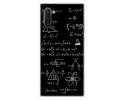 Funda Gel Tpu para Samsung Galaxy Note10 diseño Formulas Dibujos