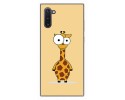 Funda Gel Tpu para Samsung Galaxy Note10 diseño Jirafa Dibujos