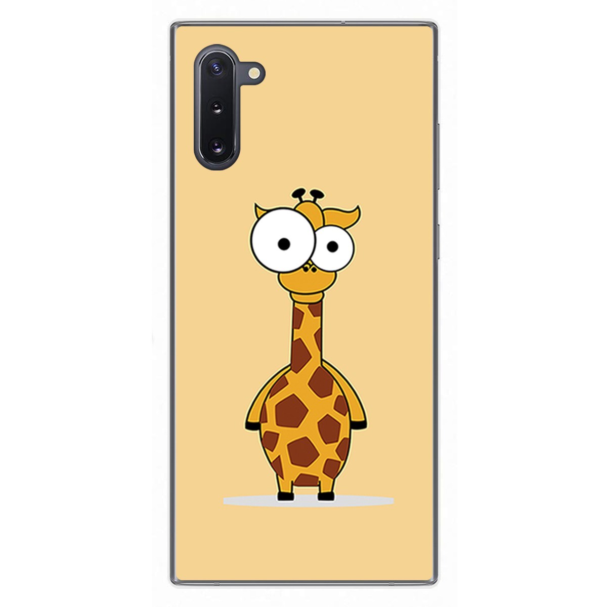 Funda Gel Tpu para Samsung Galaxy Note10 diseño Jirafa Dibujos