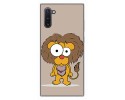 Funda Gel Tpu para Samsung Galaxy Note10 diseño Leon Dibujos