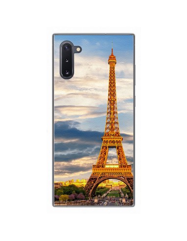 Funda Gel Tpu para Samsung Galaxy Note10 diseño Paris Dibujos