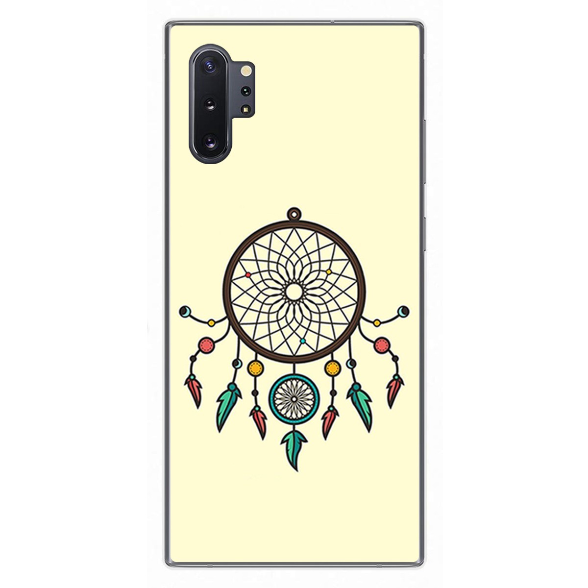 Funda Gel Tpu para Samsung Galaxy Note10+ diseño Atrapasueños Dibujos
