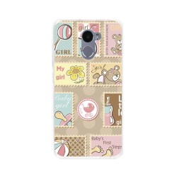 Funda Gel Tpu para Xiaomi Redmi 4 Diseño Sellos Dibujos