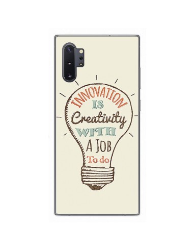 Funda Gel Tpu para Samsung Galaxy Note10+ diseño Creativity Dibujos