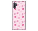 Funda Gel Tpu para Samsung Galaxy Note10+ diseño Flores Dibujos