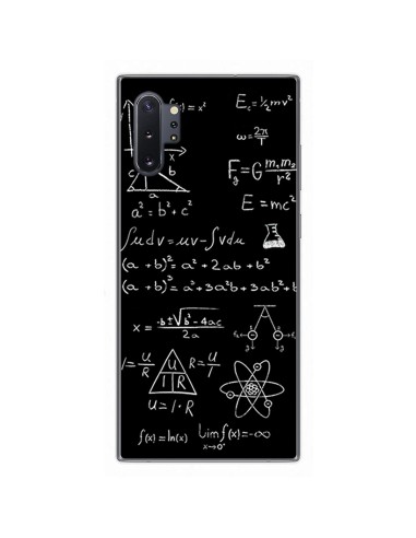 Funda Gel Tpu para Samsung Galaxy Note10+ diseño Formulas Dibujos