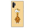 Funda Gel Tpu para Samsung Galaxy Note10+ diseño Jirafa Dibujos