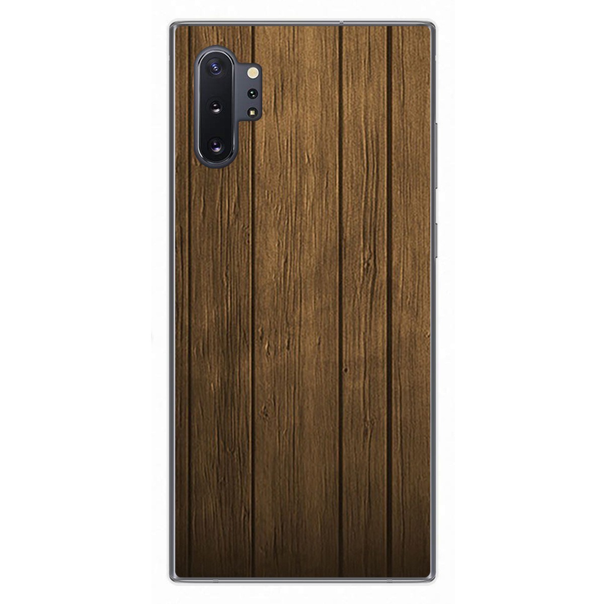 Funda Gel Tpu para Samsung Galaxy Note10+ diseño Madera Dibujos