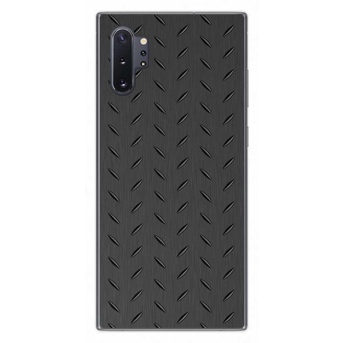 Funda Gel Tpu para Samsung Galaxy Note10+ diseño Metal Dibujos