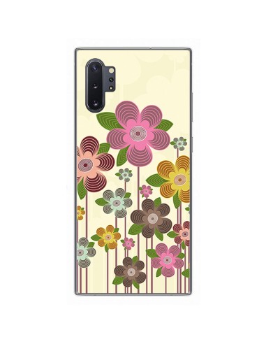 Funda Gel Tpu para Samsung Galaxy Note10+ diseño Primavera En Flor Dibujos