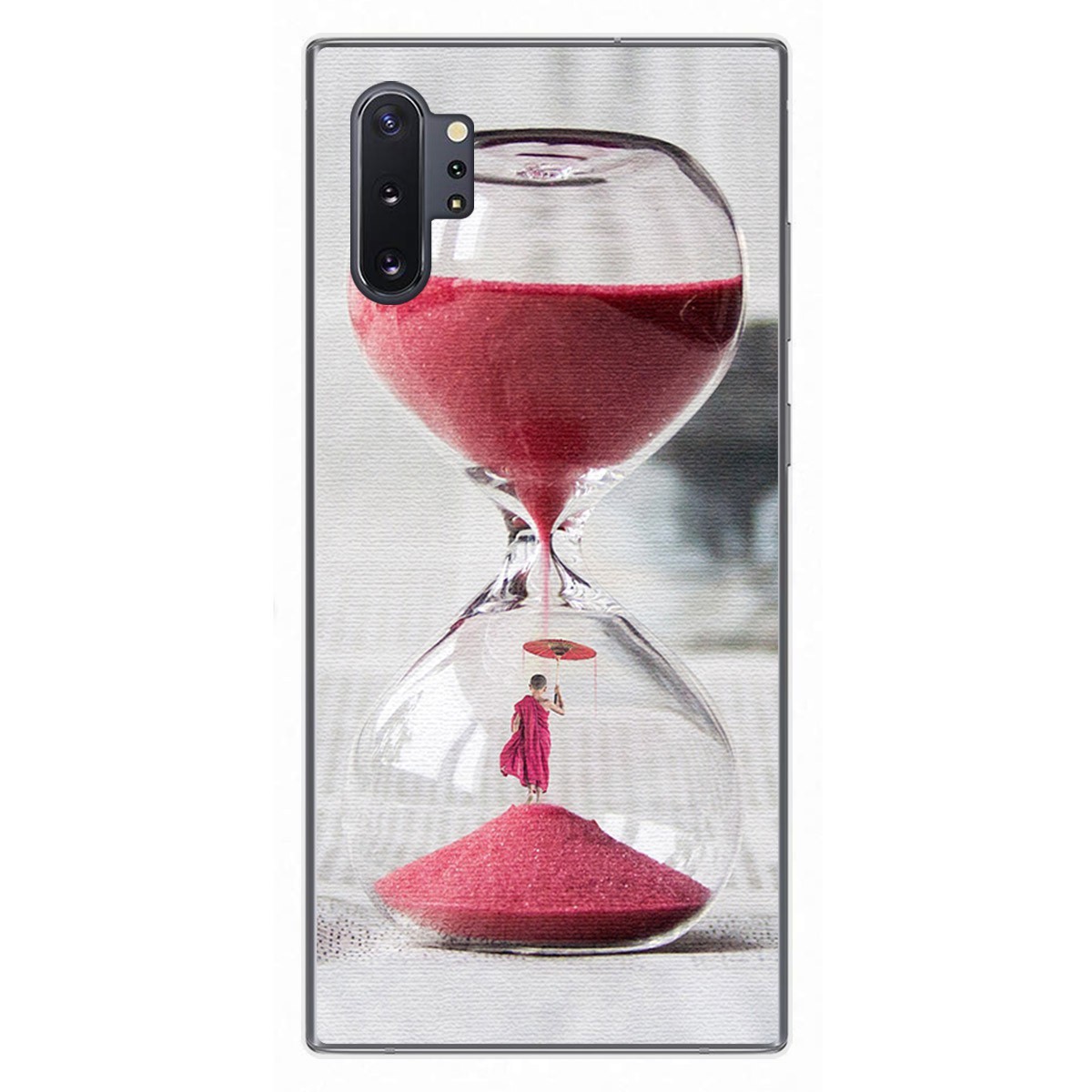 Funda Gel Tpu para Samsung Galaxy Note10+ diseño Reloj Dibujos