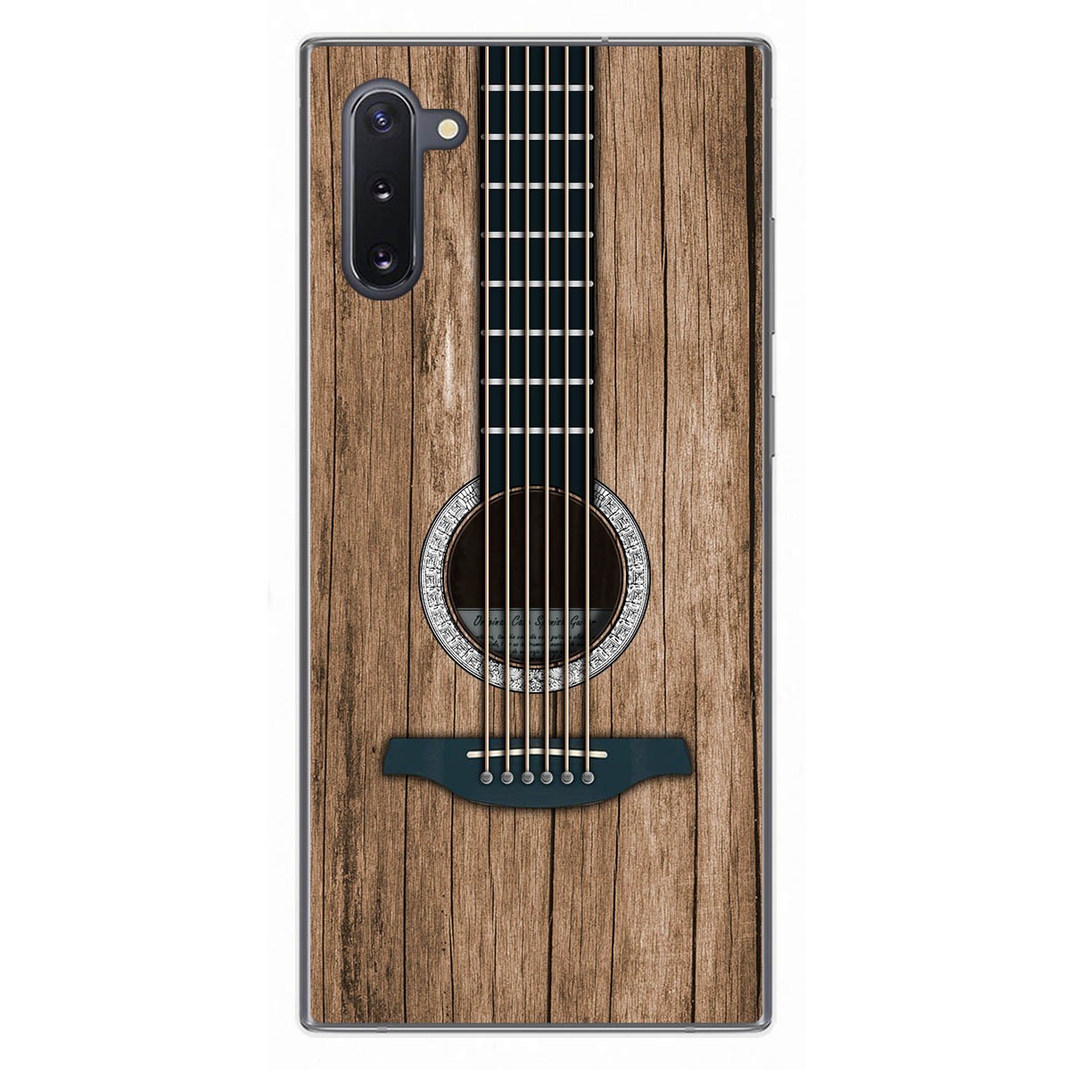 Funda Gel Tpu para Samsung Galaxy Note10 diseño Madera 11 Dibujos