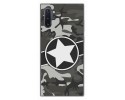 Funda Gel Tpu para Samsung Galaxy Note10+ diseño Camuflaje 02 Dibujos