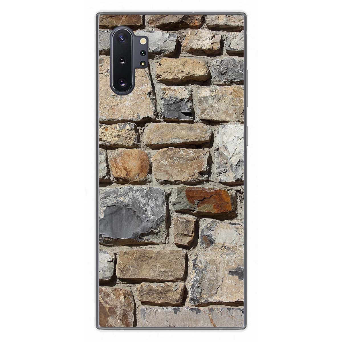 Funda Gel Tpu para Samsung Galaxy Note10+ diseño Ladrillo 03 Dibujos