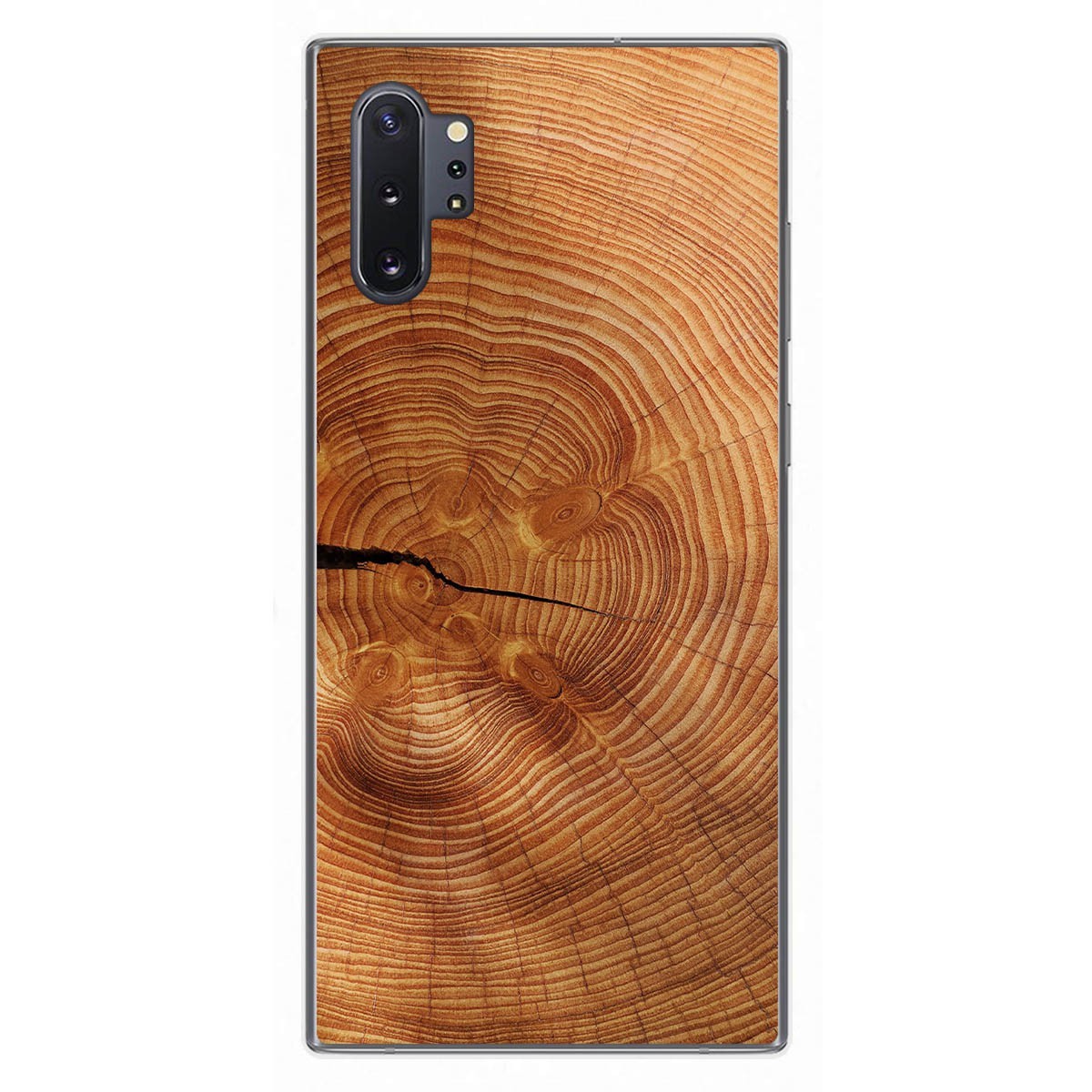 Funda Gel Tpu para Samsung Galaxy Note10+ diseño Madera 04 Dibujos