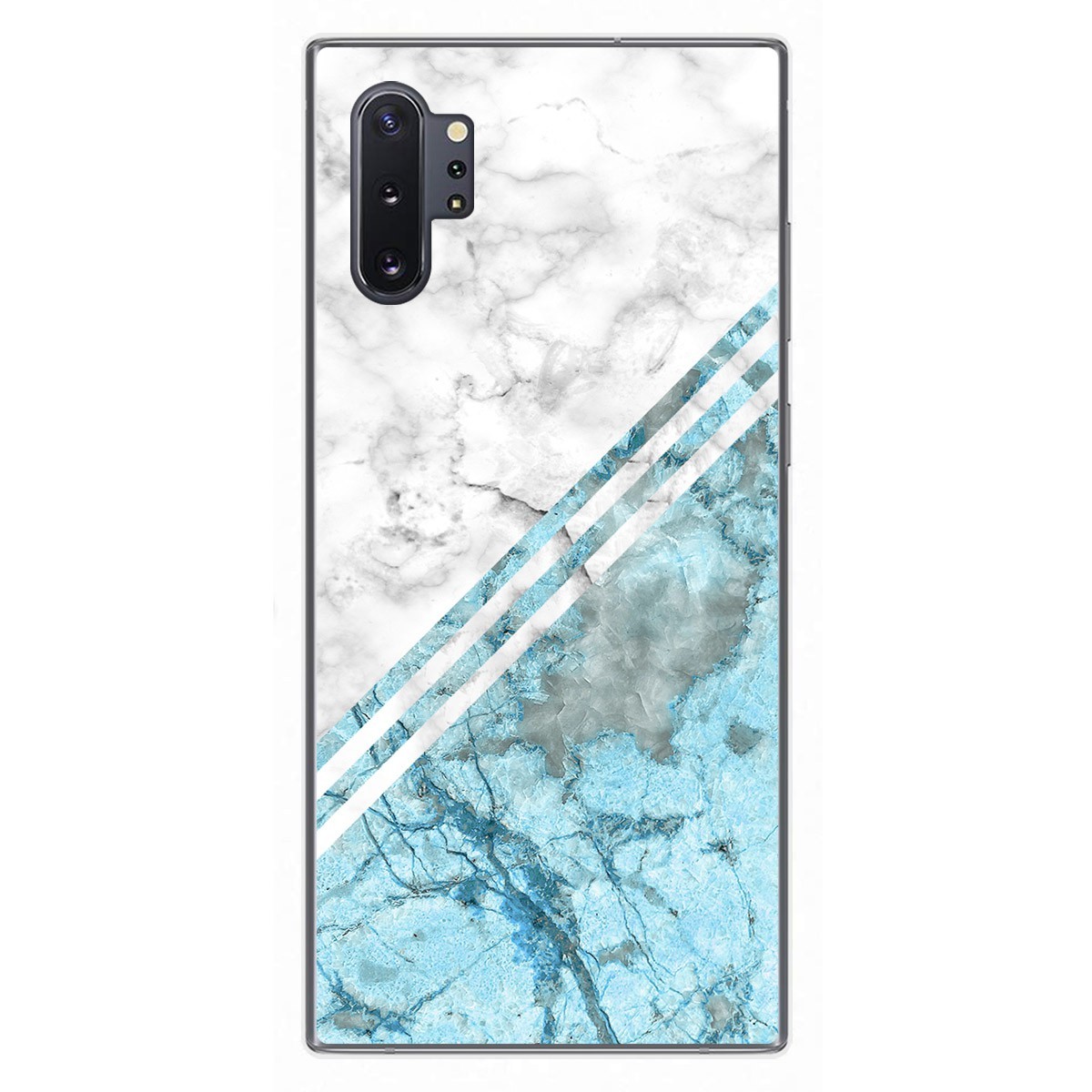 Funda Gel Tpu para Samsung Galaxy Note10+ diseño Mármol 02 Dibujos