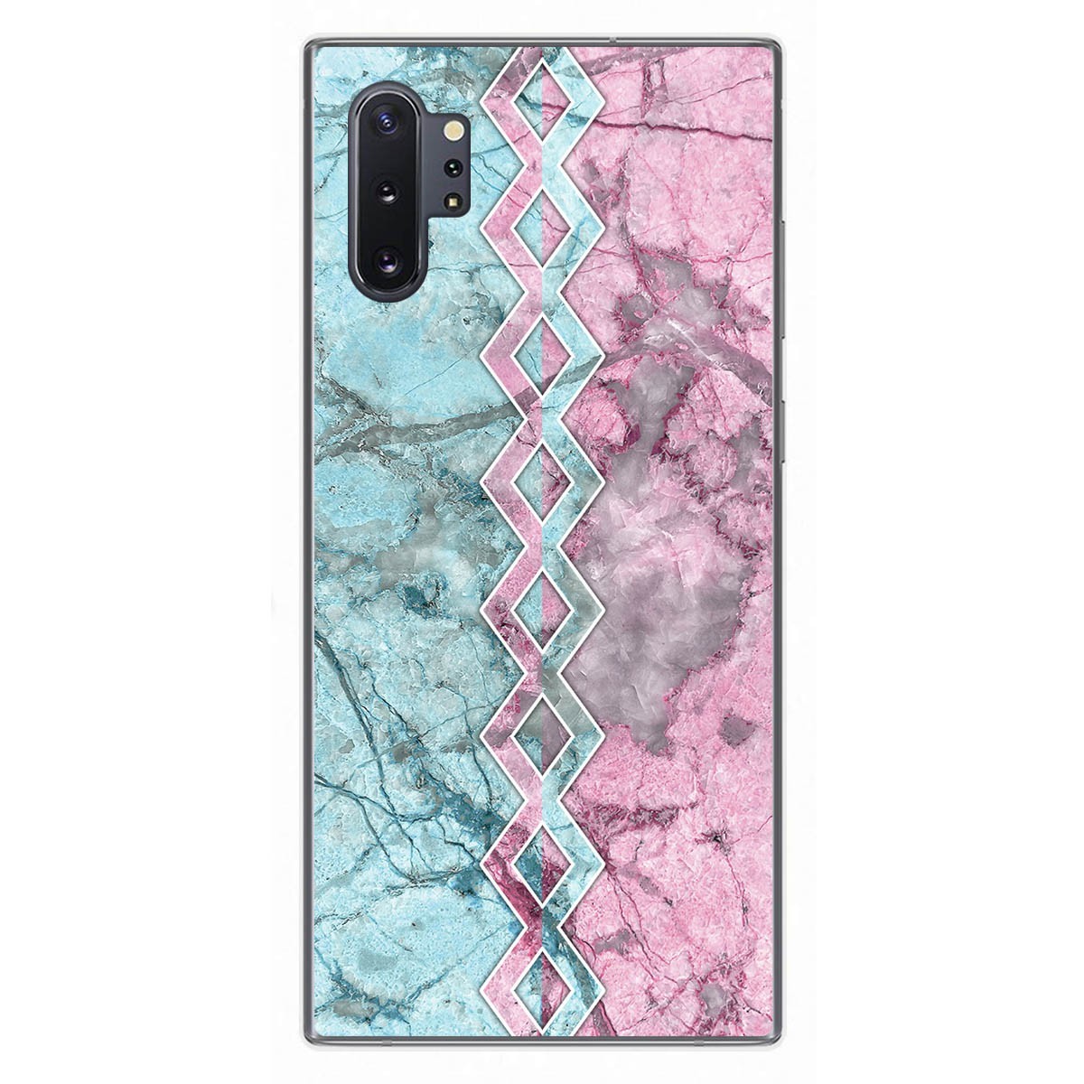 Funda Gel Tpu para Samsung Galaxy Note10+ diseño Mármol 08 Dibujos