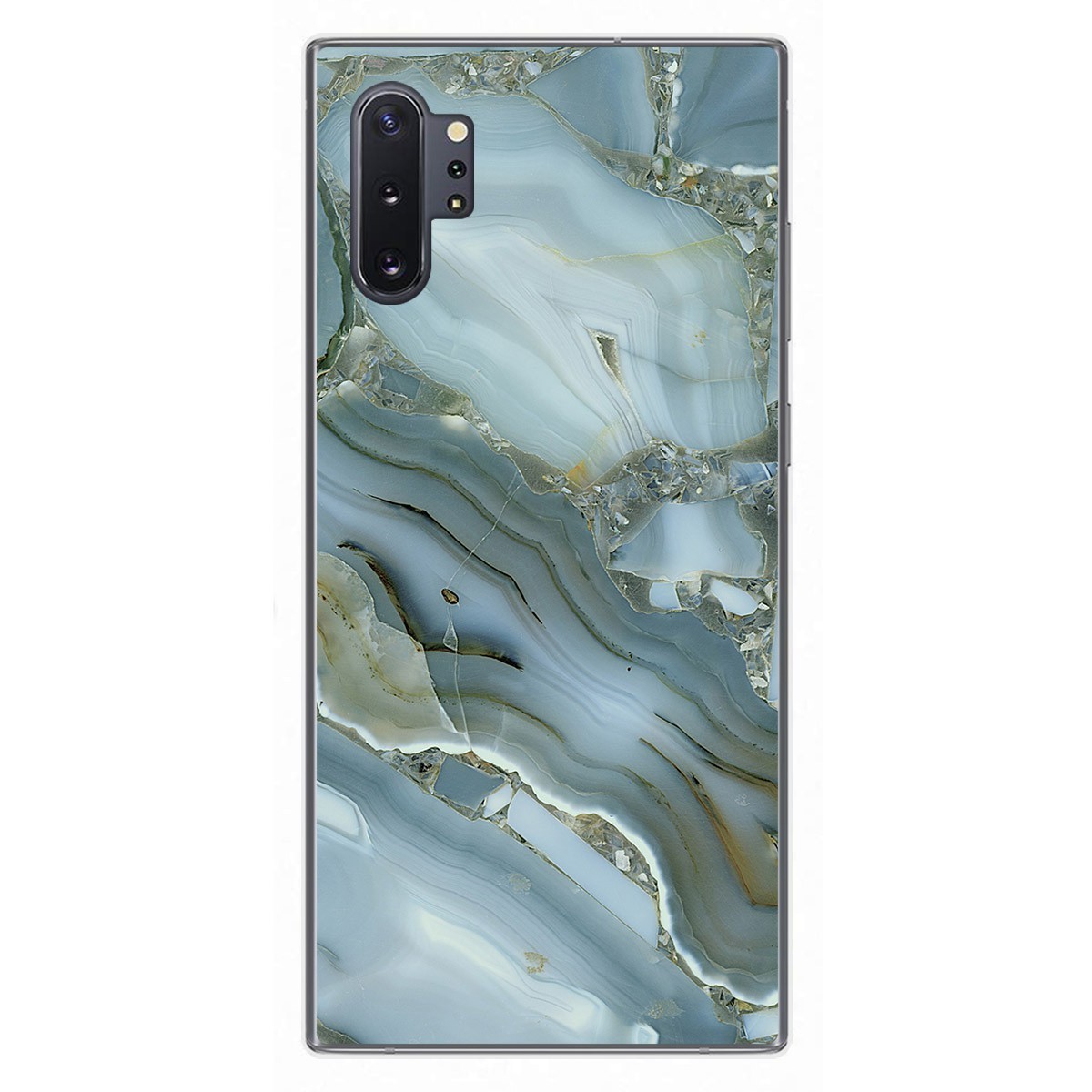 Funda Gel Tpu para Samsung Galaxy Note10+ diseño Mármol 09 Dibujos