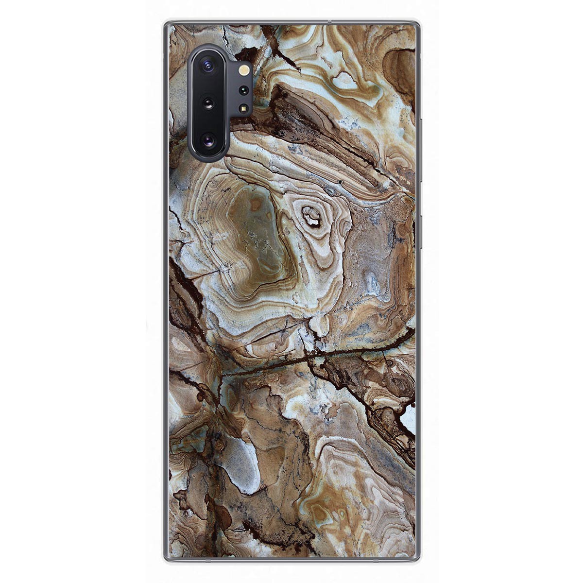 Funda Gel Tpu para Samsung Galaxy Note10+ diseño Mármol 14 Dibujos