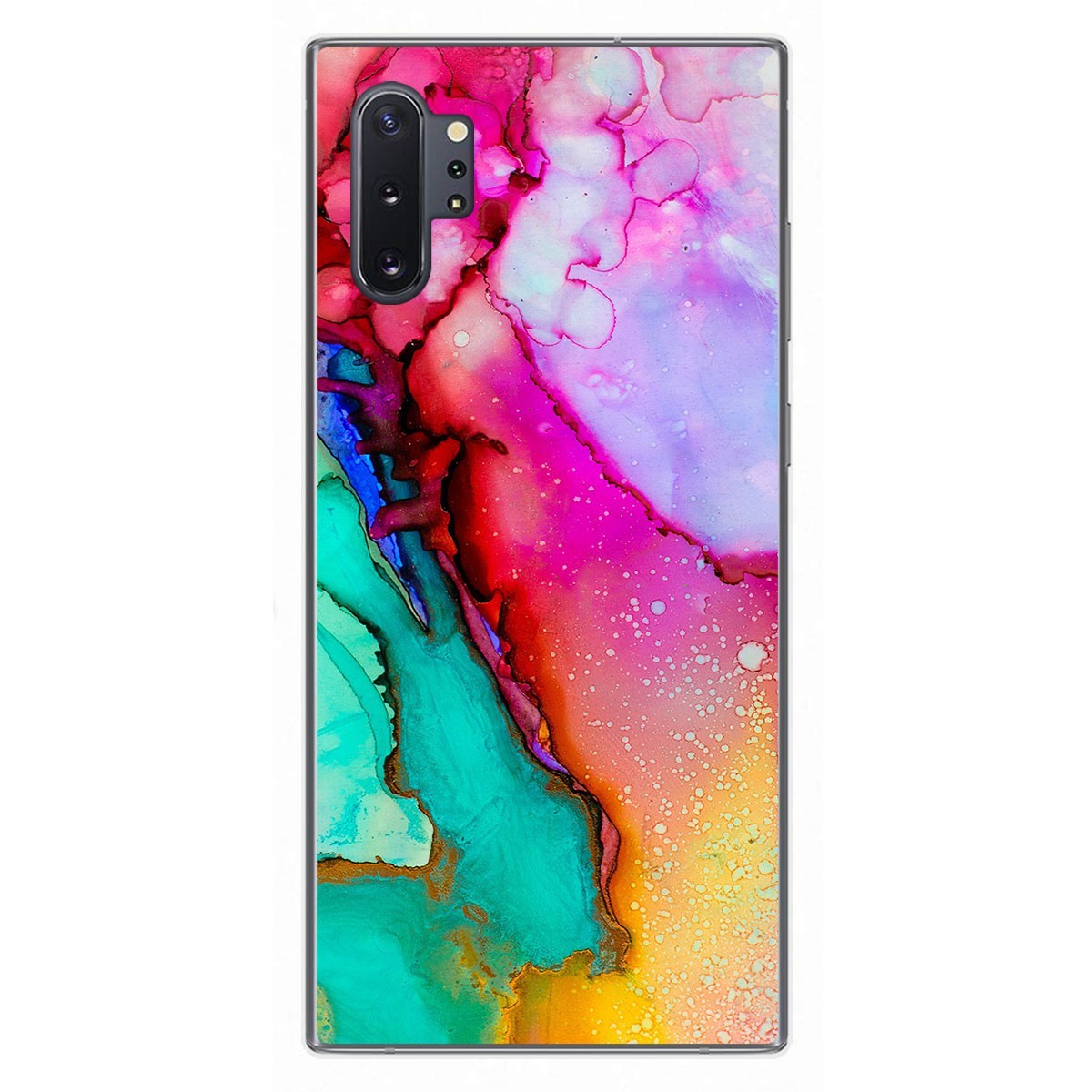 Funda Gel Tpu para Samsung Galaxy Note10+ diseño Mármol 15 Dibujos