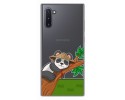 Funda Gel Transparente para Samsung Galaxy Note10 diseño Panda Dibujos