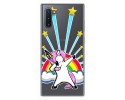 Funda Gel Transparente para Samsung Galaxy Note10 diseño Unicornio Dibujos