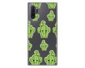 Funda Gel Transparente para Samsung Galaxy Note10+ diseño Cactus Dibujos